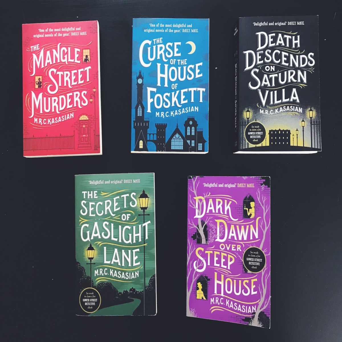 Reading and loving the Gower Street Detective Series